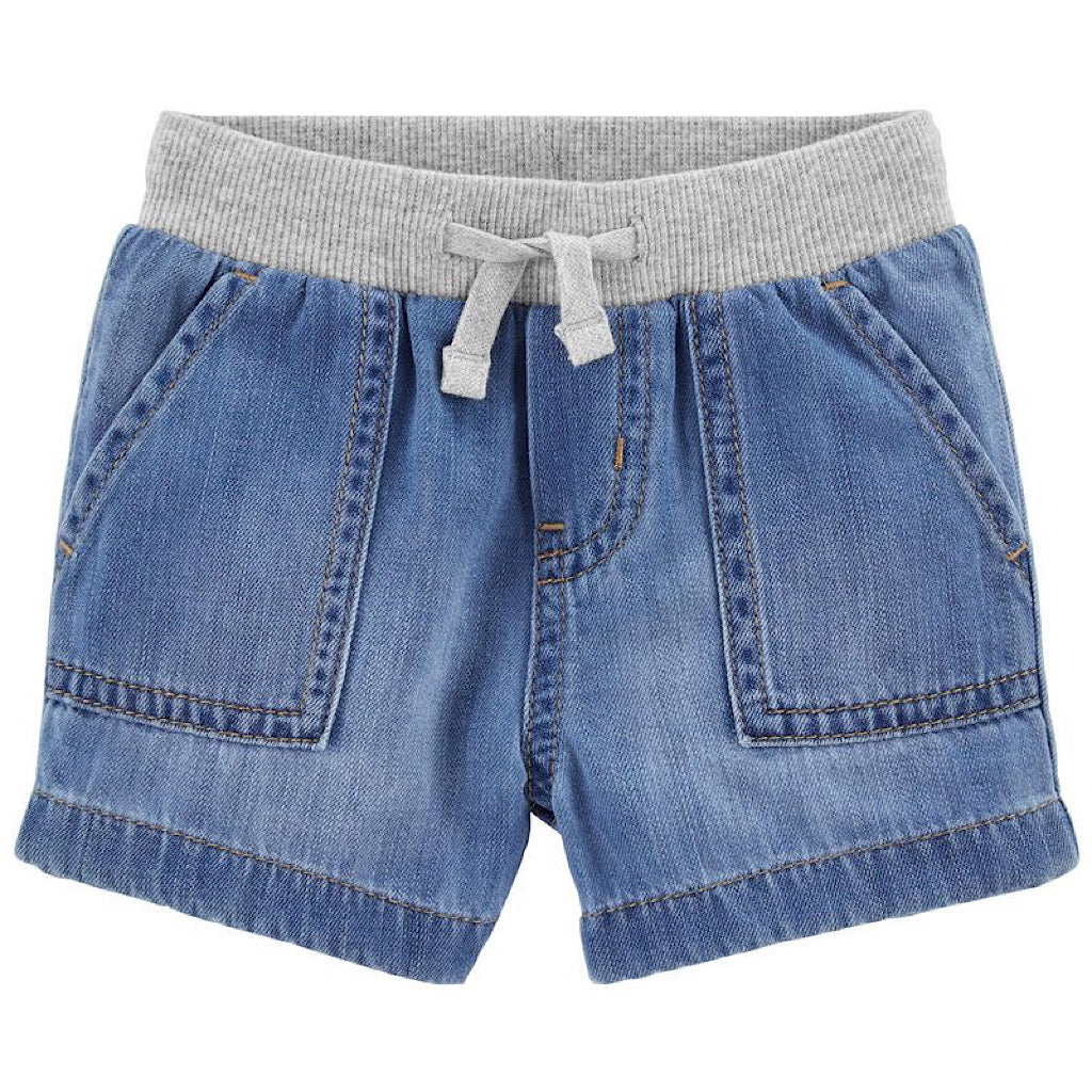 Short Oshkosh de mezclilla para bebita - JORHELITOS - JORHELITOS
