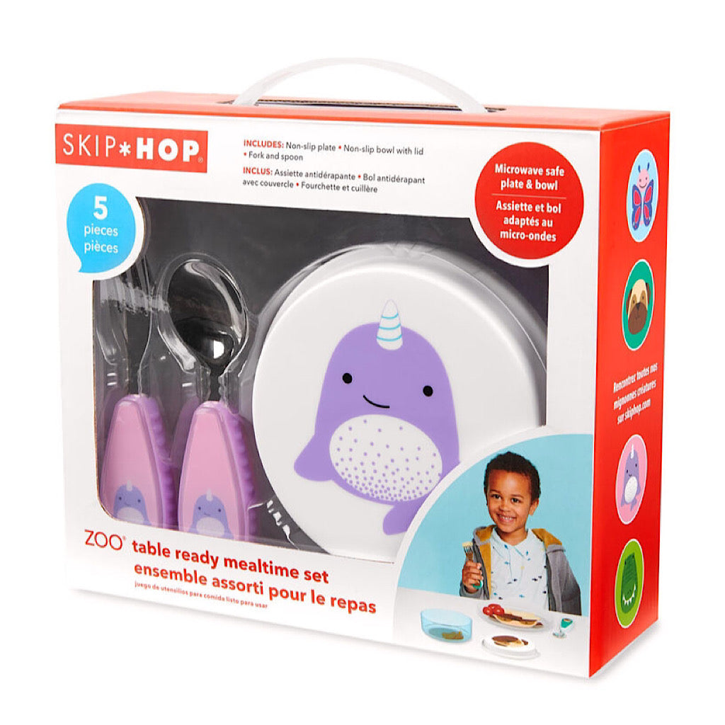 Set de vajilla Skip Hop de narval - JORHELITOS - JORHELITOS