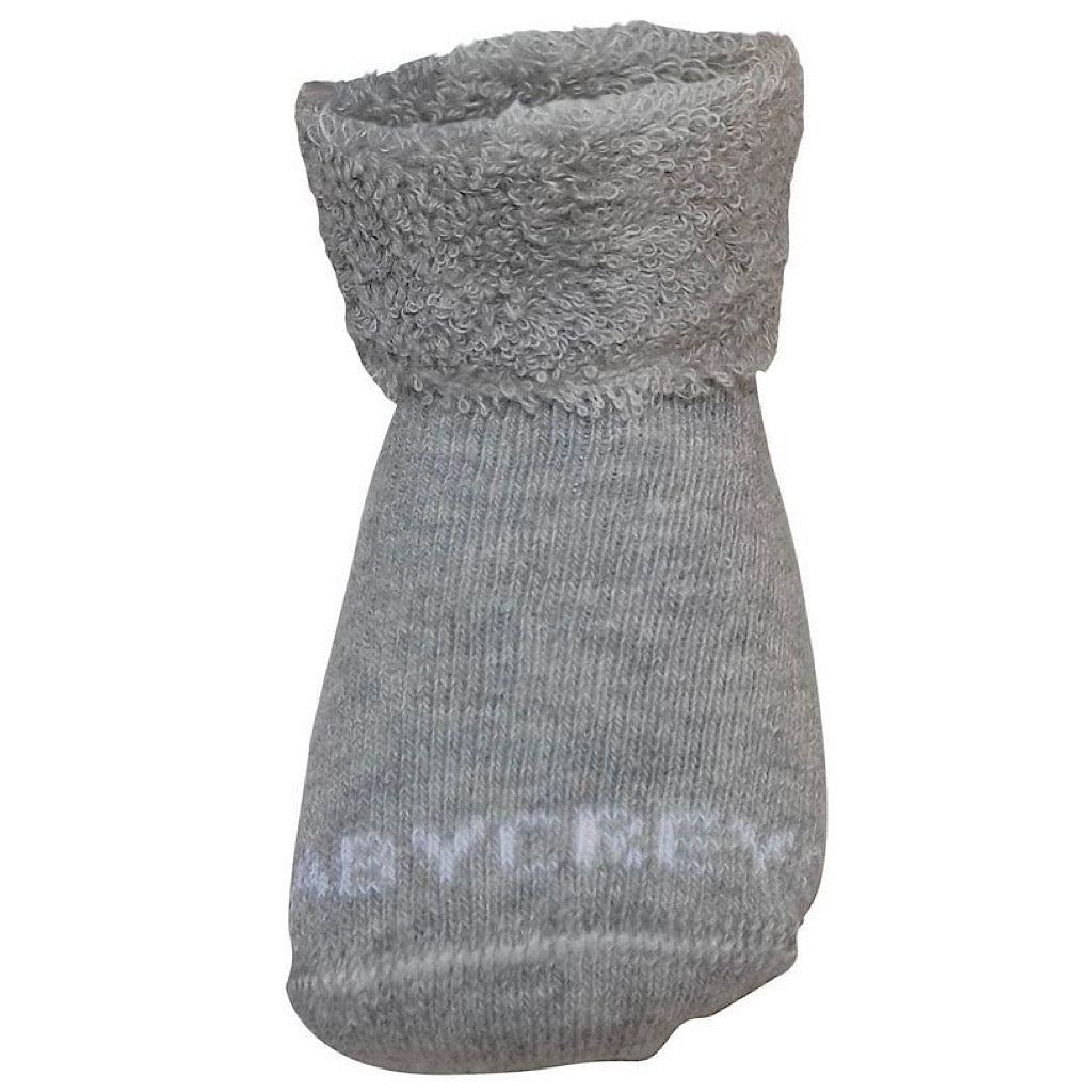 Tobilleras Baby Creysi gris para bebito - JORHELITOS - JORHELITOS