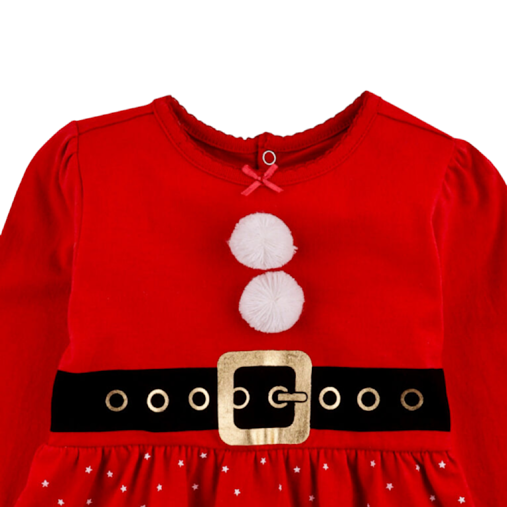 Set de 3 piezas Baby Creysi santa Claus niña preescolar - JORHELITOS - JORHELITOS