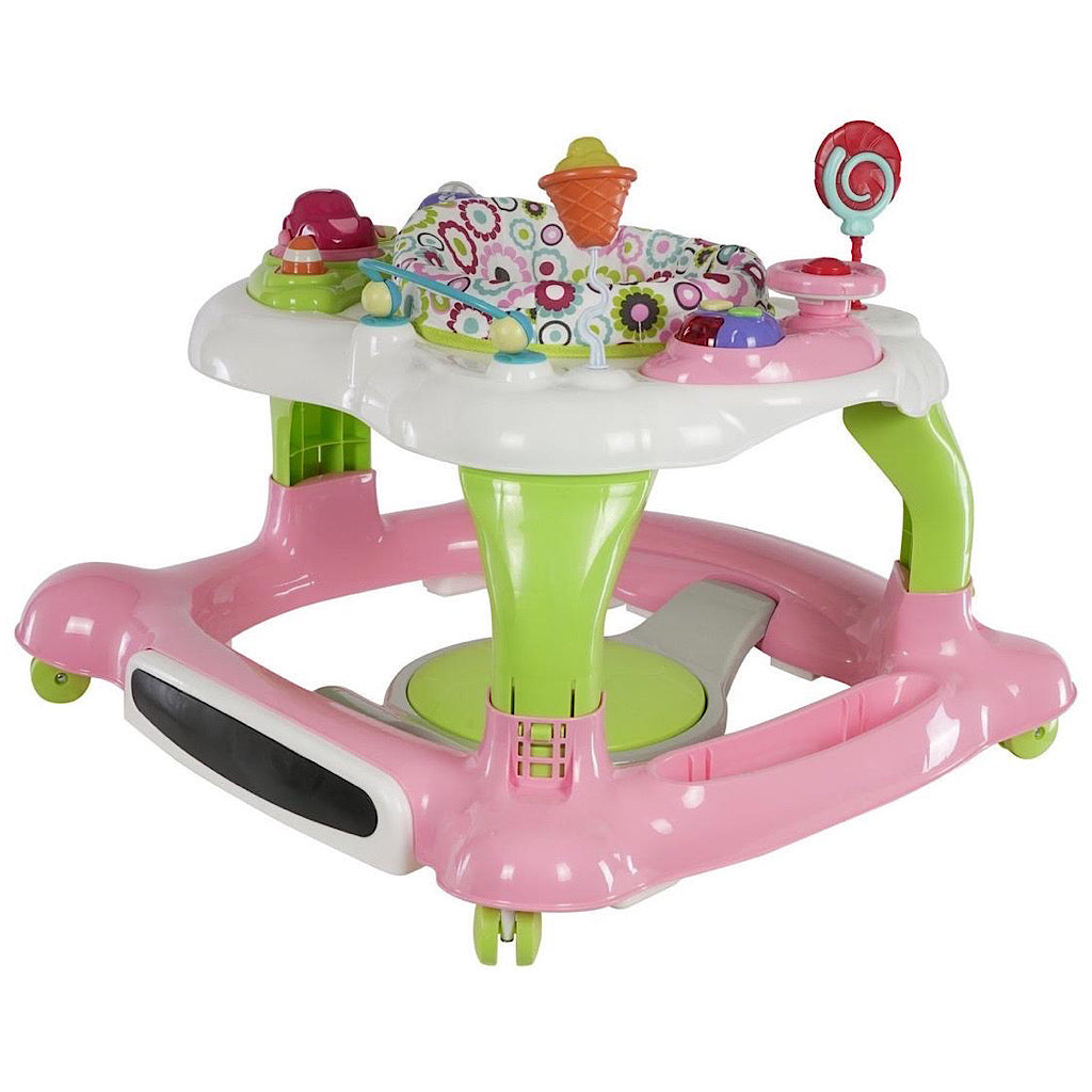 Andadera Prinsel multi actividades rosa 3 en 1 - JORHELITOS - JORHELITOS