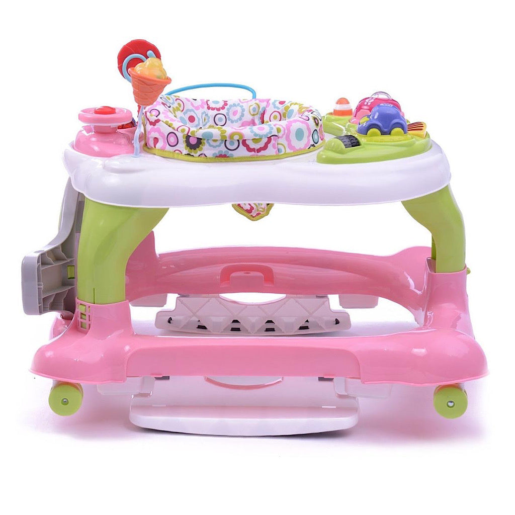 Andadera Prinsel multi actividades rosa 3 en 1 - JORHELITOS - JORHELITOS