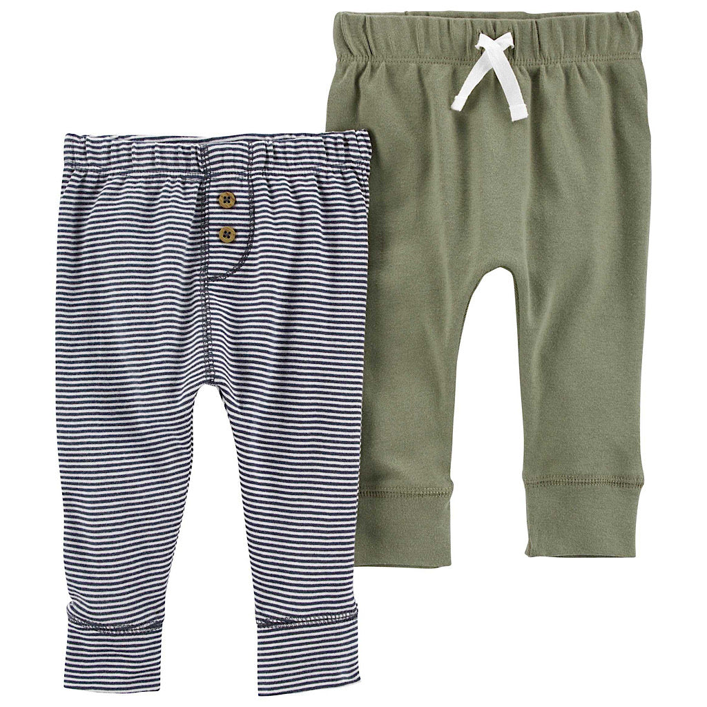 Set de 2 pants Carter’s para bebito - JORHELITOS - JORHELITOS