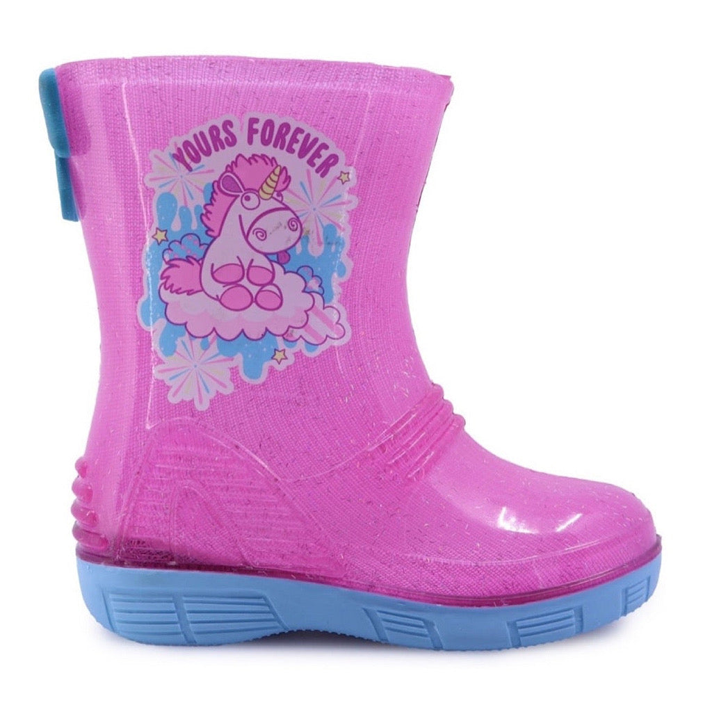 Bota Disney de hule Frambuesa niña - JORHELITOS - JORHELITOS