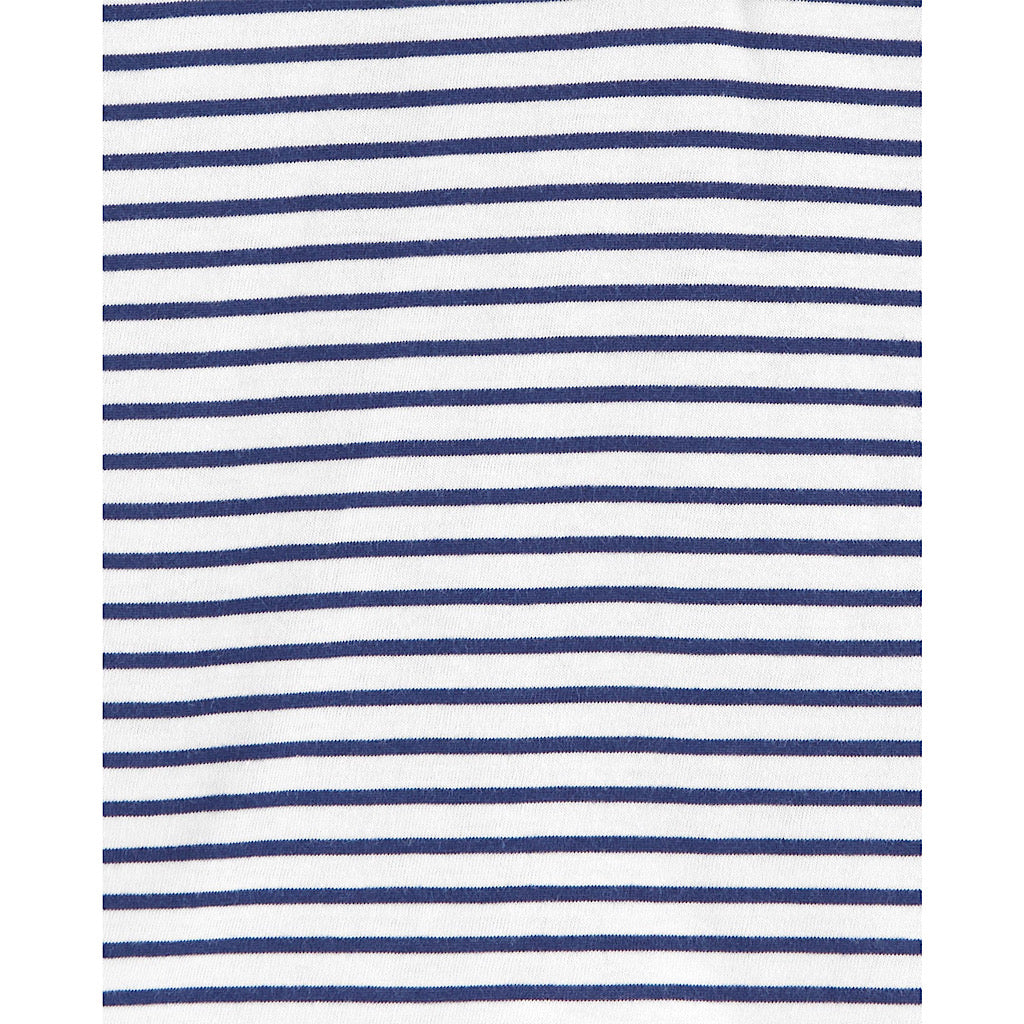 Blusa Oshkosh rayada azul para niña preescolar - JORHELITOS - JORHELITOS