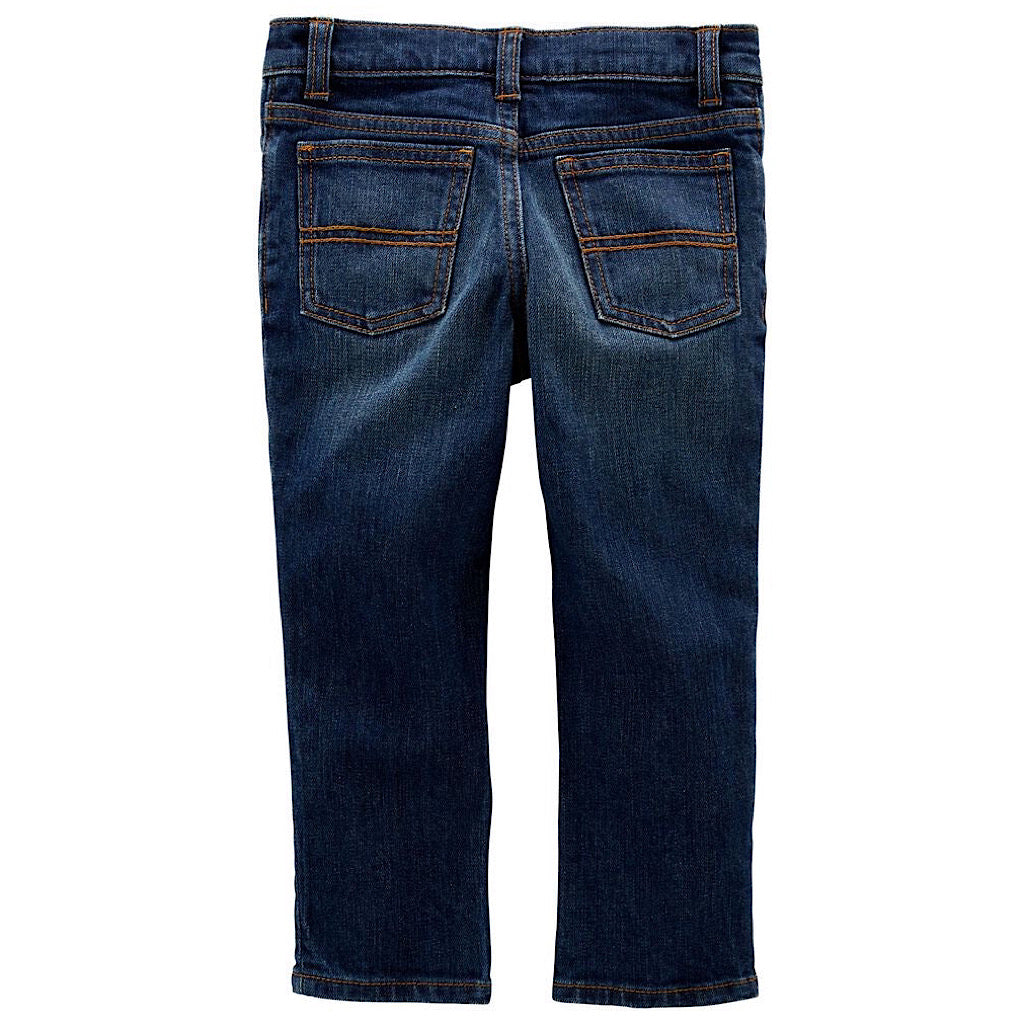 Pantalon Carter’s mezclilla azul fuerte para niño preescolar - JORHELITOS - JORHELITOS