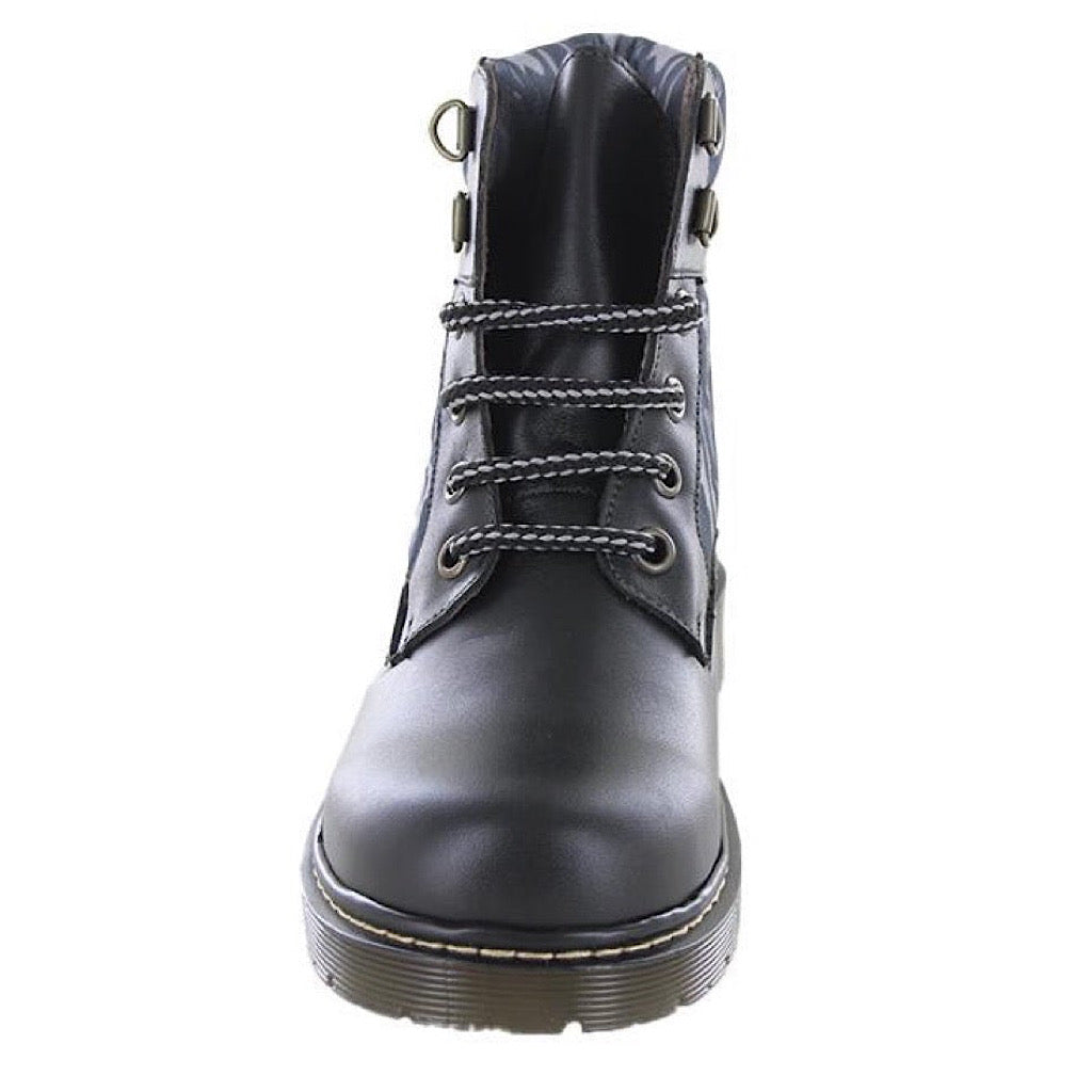 Bota negra camuflageada para niño Audaz - JORHELITOS - JORHELITOS