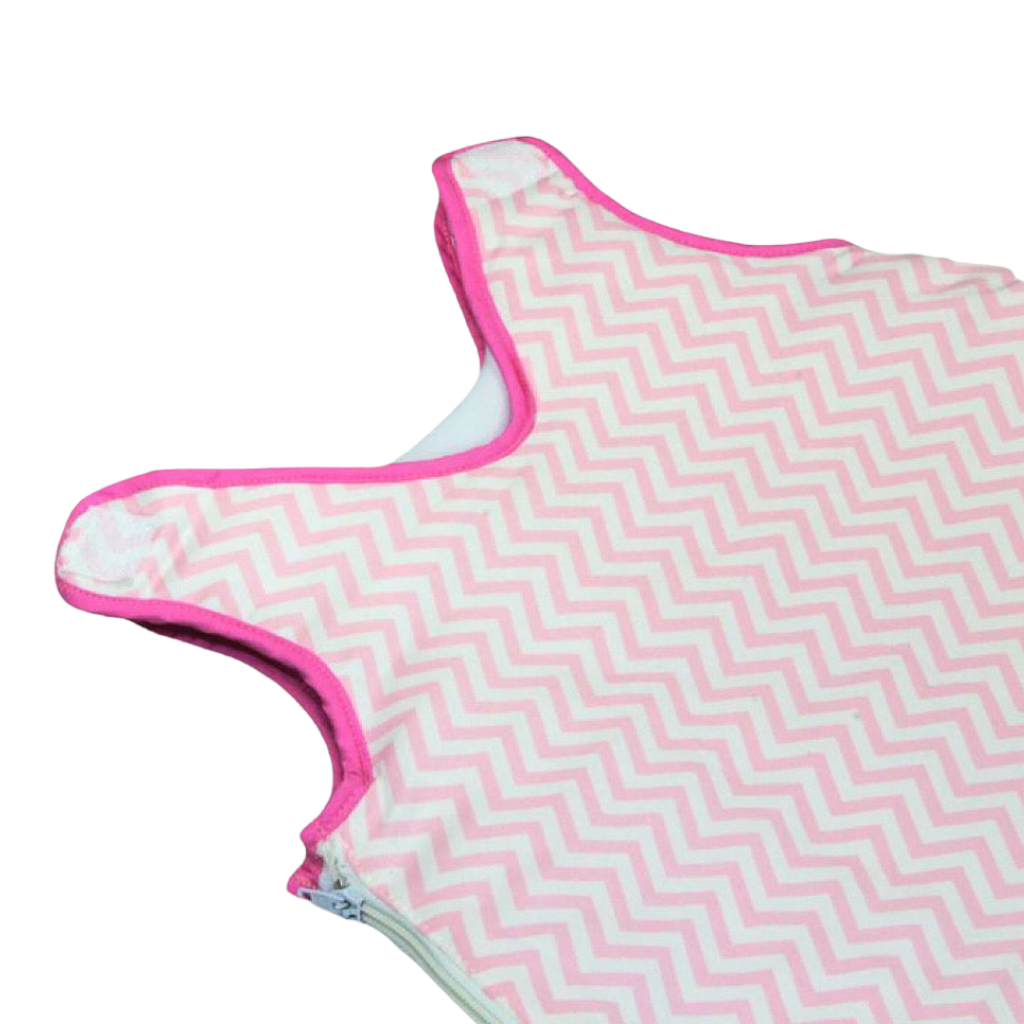 Saquito Nap para dormir rosa chevron - JORHELITOS - JORHELITOS