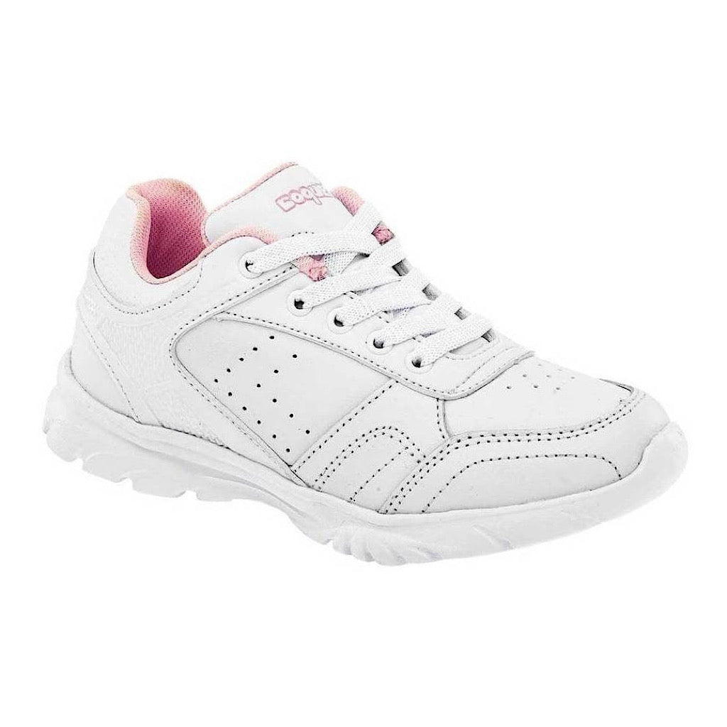 Tenis blancos con agujetas para niña Coqueta - JORHELITOS - JORHELITOS