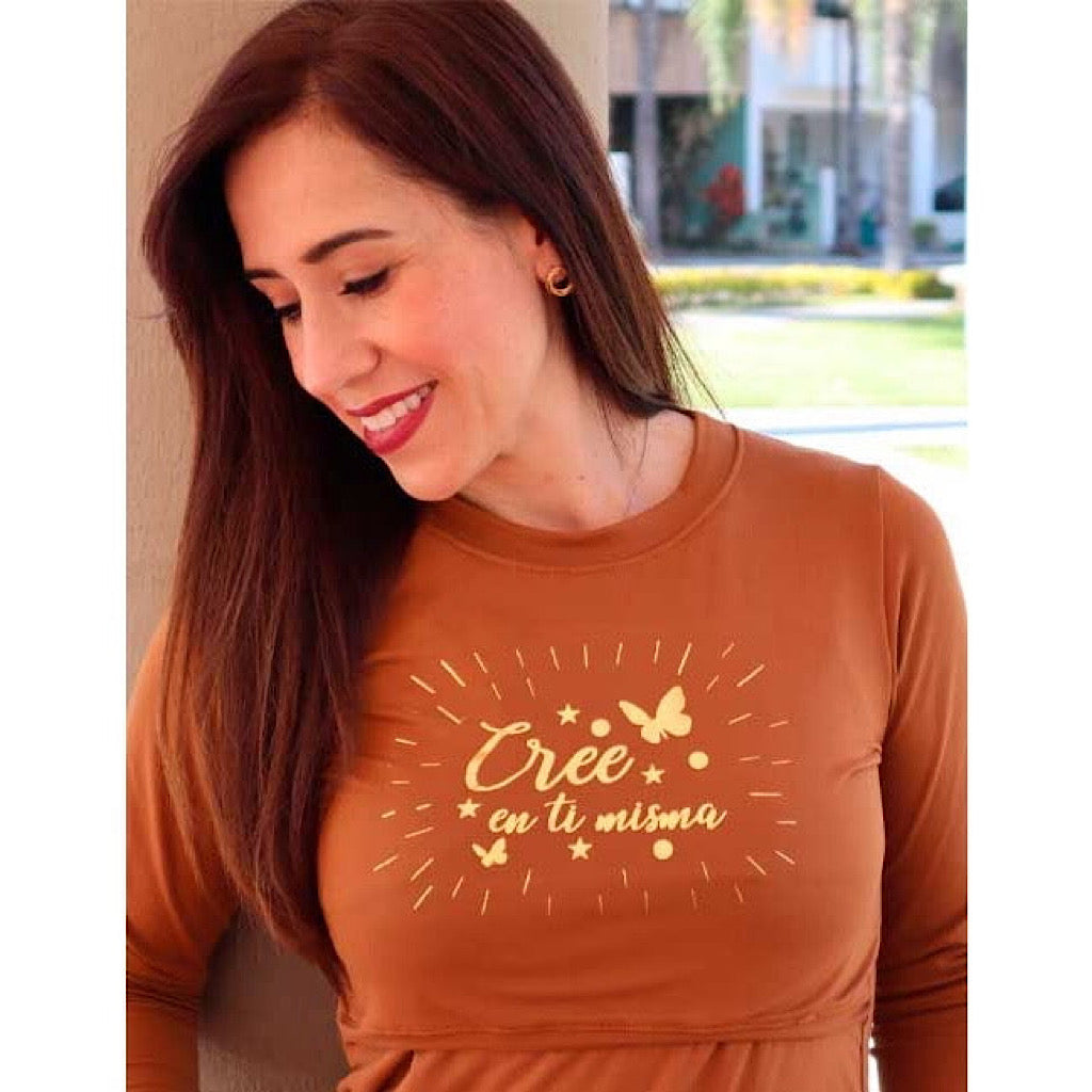 Blusa para lactancia y embarazo Marijo - JORHELITOS - JORHELITOS