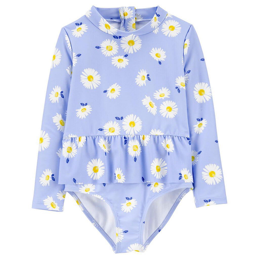 Traje de baño Carter’s completo floral niña preescolar - JORHELITOS - JORHELITOS