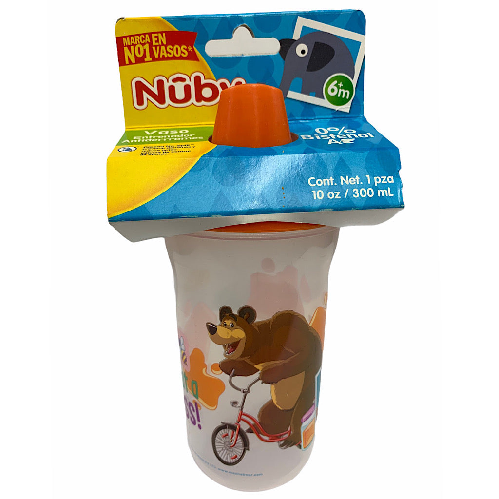 Vaso entrenador Nuby masha y oso +6m - JORHELITOS - JORHELITOS