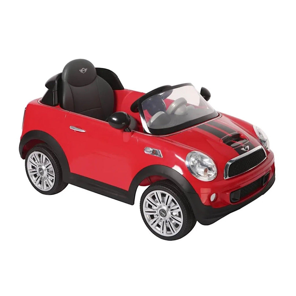 Auto eléctrico Prinsel mini cooper rojo - JORHELITOS - JORHELITOS