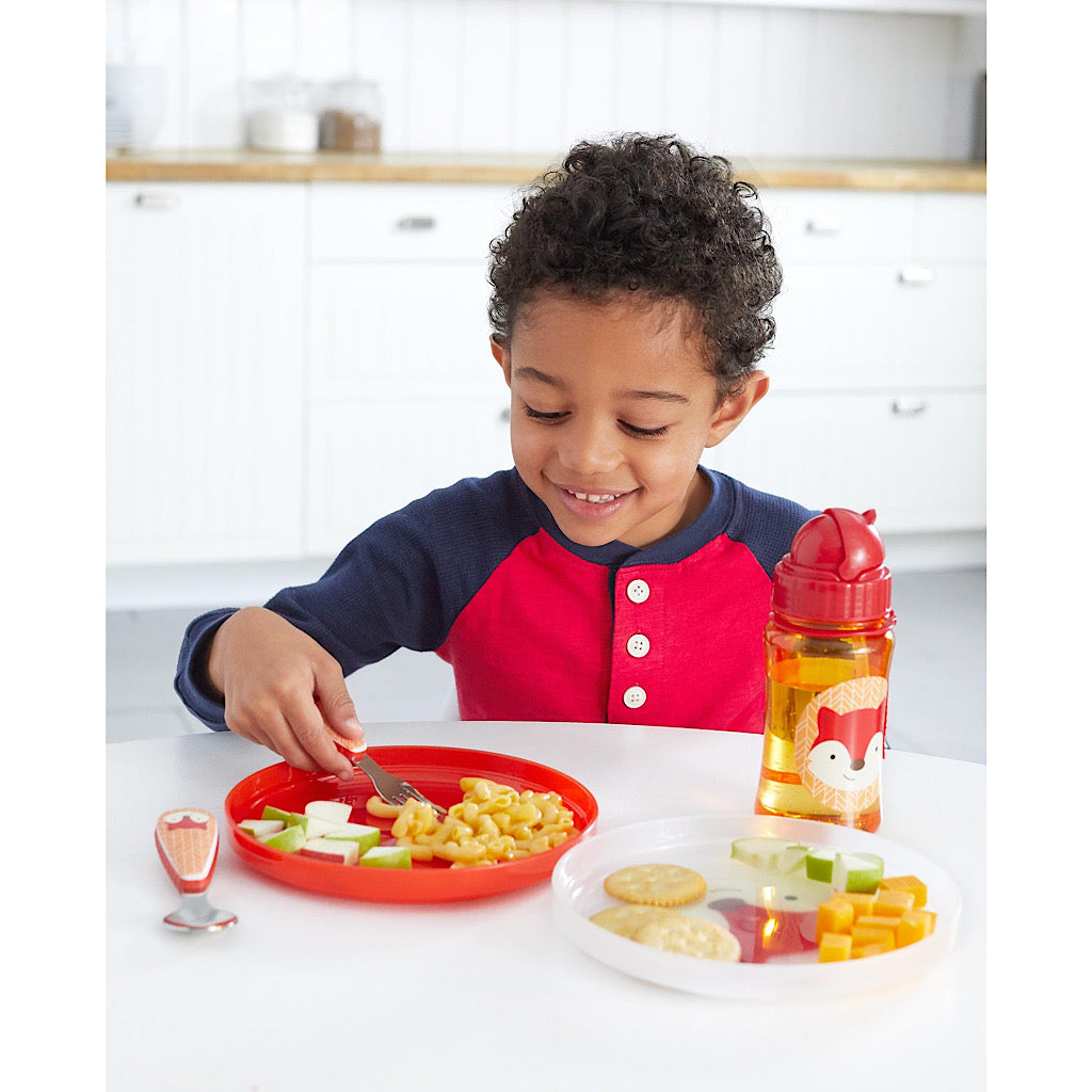 Set platos Skip Hop antideslizantes zorro - JORHELITOS - JORHELITOS