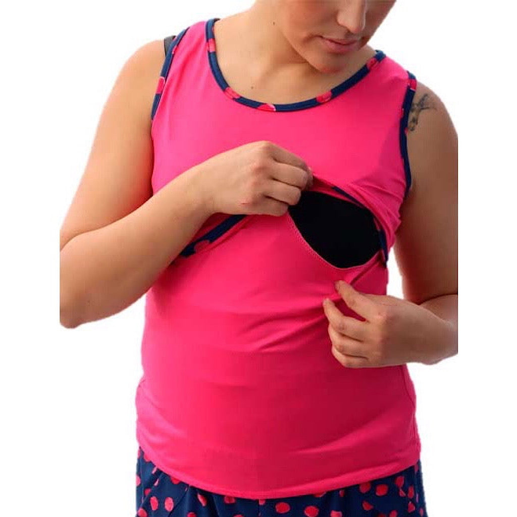 Pijama para lactancia y embarazo Violeta - JORHELITOS - JORHELITOS