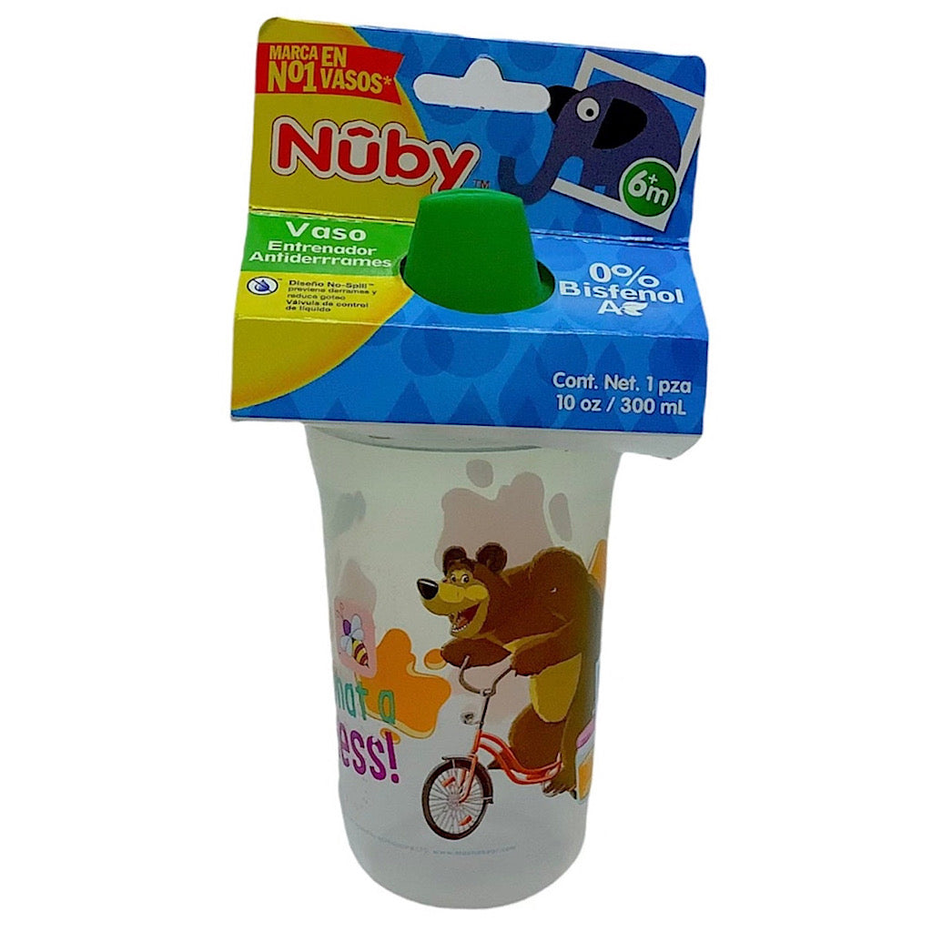 Vaso entrenador Nuby masha y oso +6m - JORHELITOS - JORHELITOS