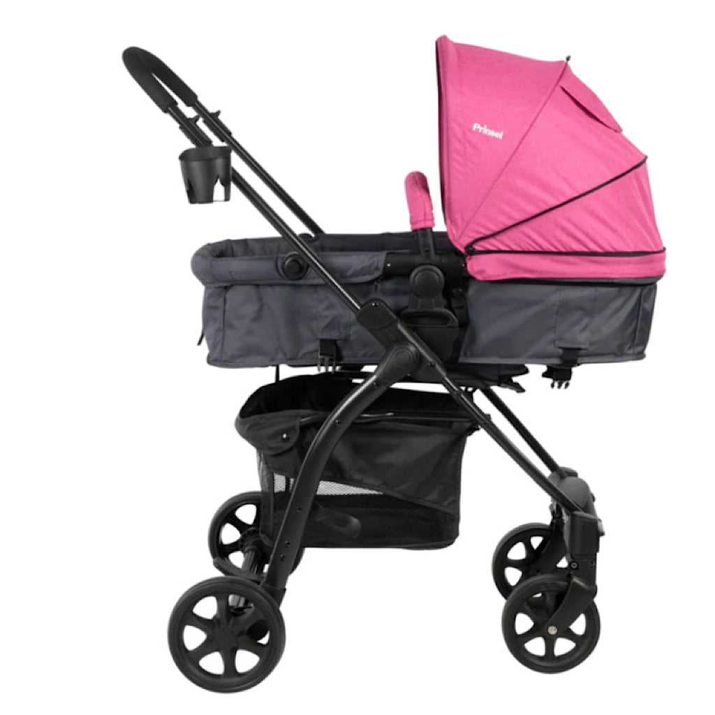 Carriola Prinsel prima ts portabebé rosa - JORHELITOS - JORHELITOS