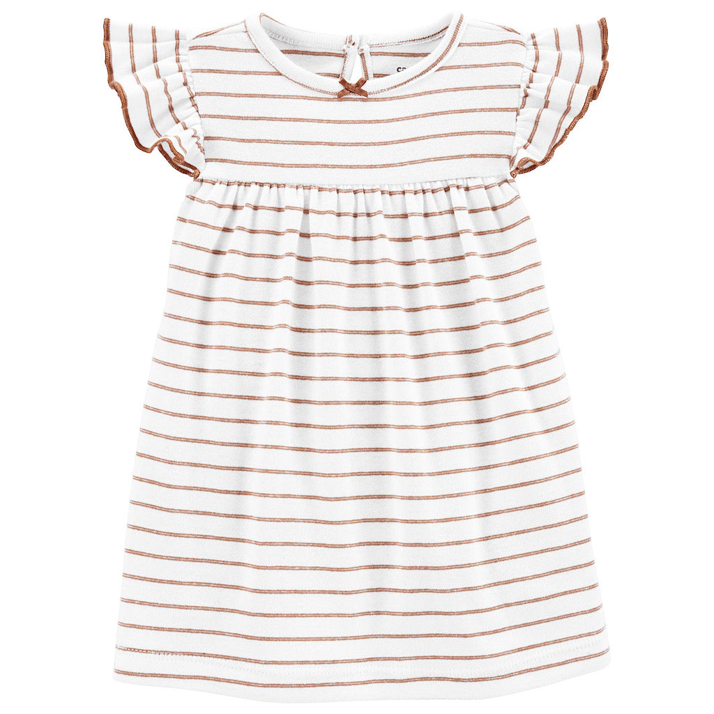 Conjunto Carter’s vestido pañalero y cárdigan para bebita - JORHELITOS - JORHELITOS
