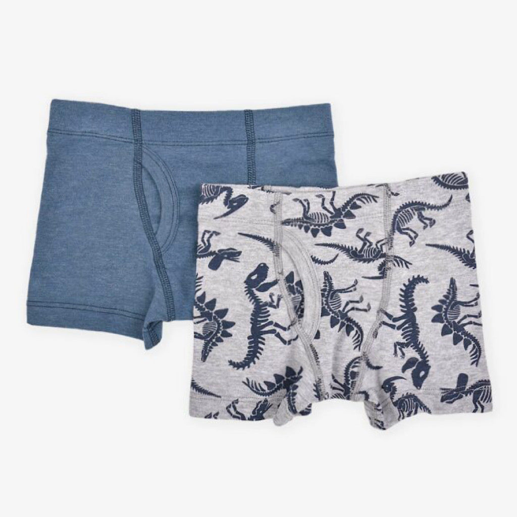 Set 2 bóxers Baby Creysi gris dinosaurios niño - JORHELITOS - JORHELITOS