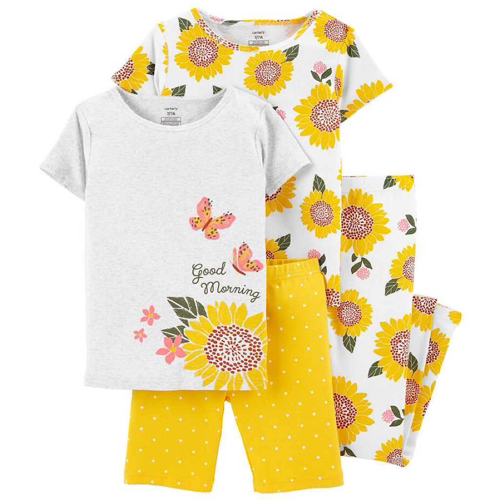 Set pijama Carter’s girasoles para niña - JORHELITOS - JORHELITOS