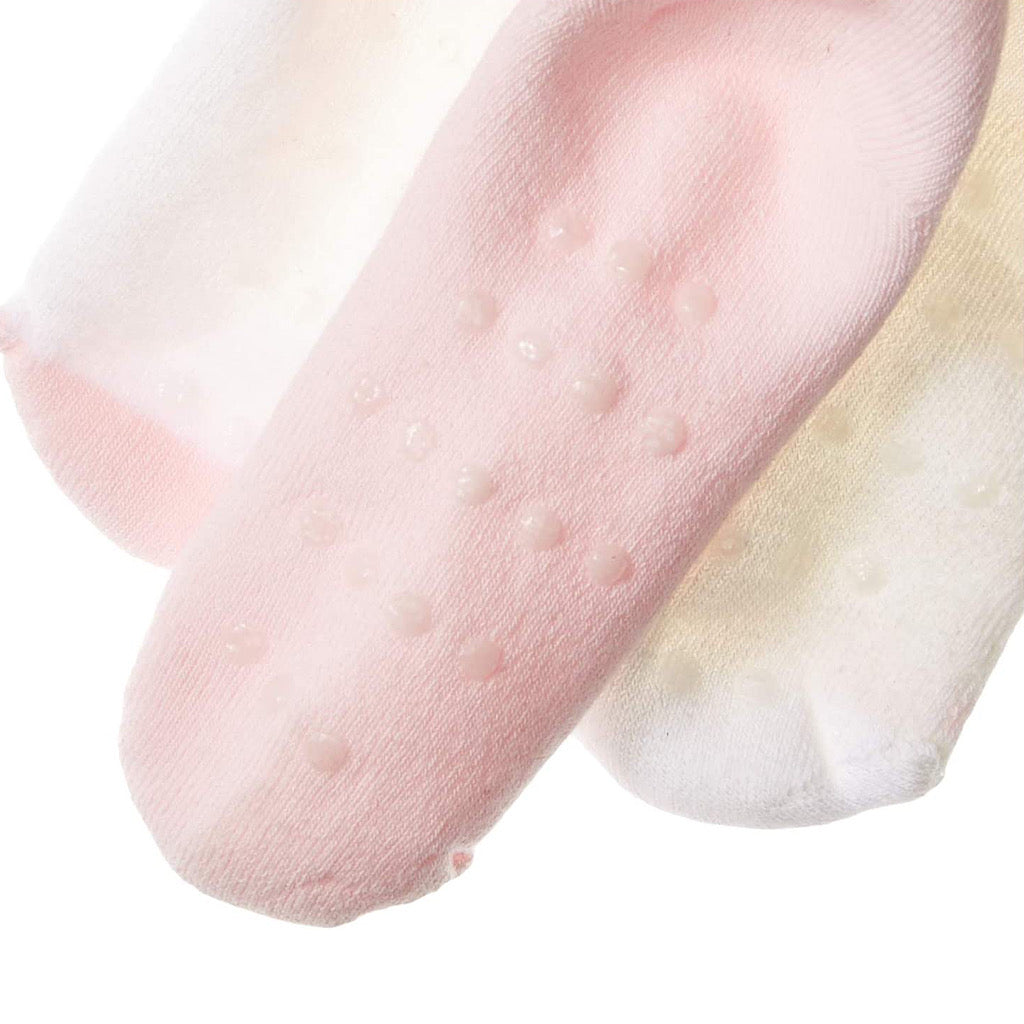 Set de 3 piezas Baby Creysi blanco rosa para niña - JORHELITOS - JORHELITOS