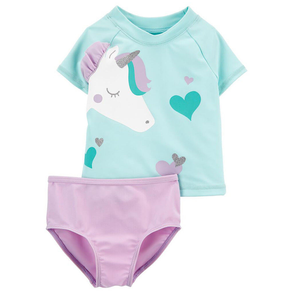 Traje de baño Carter’s 2 piezas unicornio - JORHELITOS - JORHELITOS