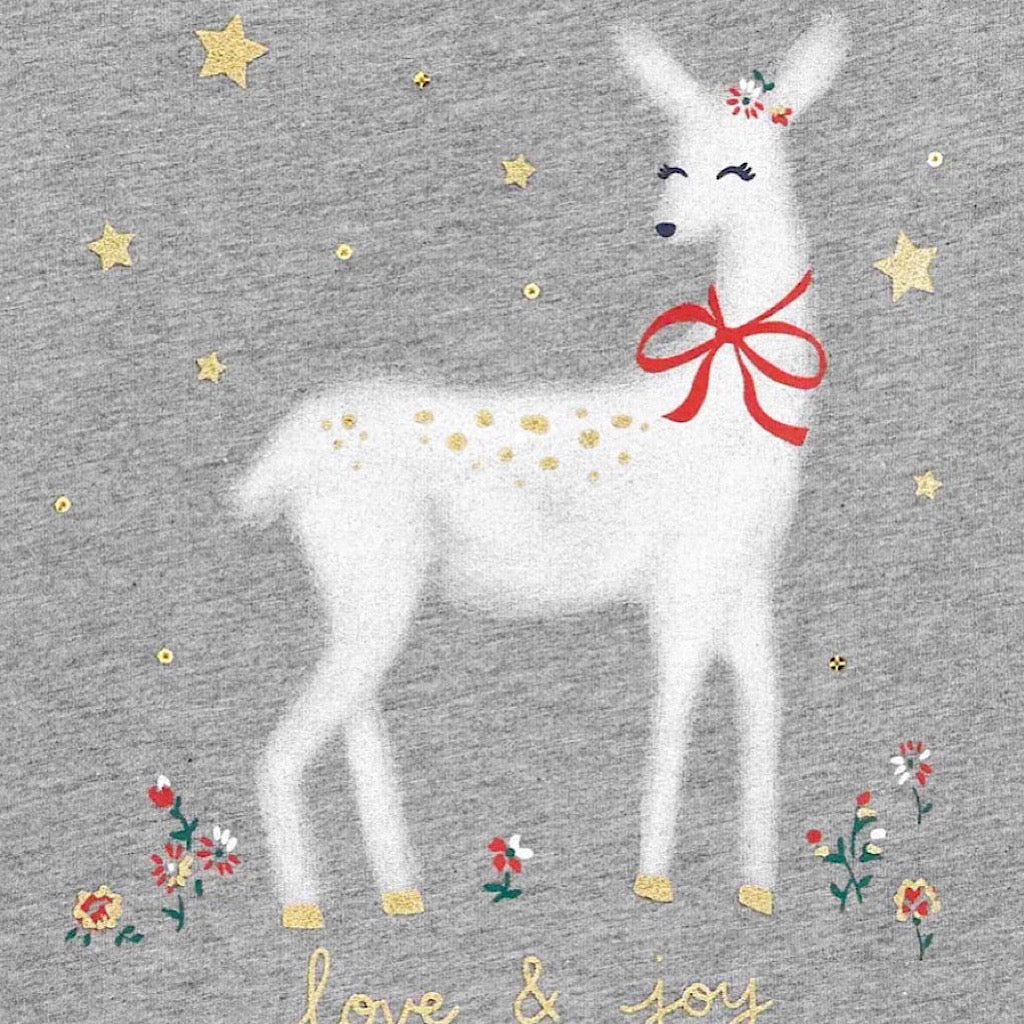 Blusa Carter’s manga larga color gris para niña - JORHELITOS - JORHELITOS