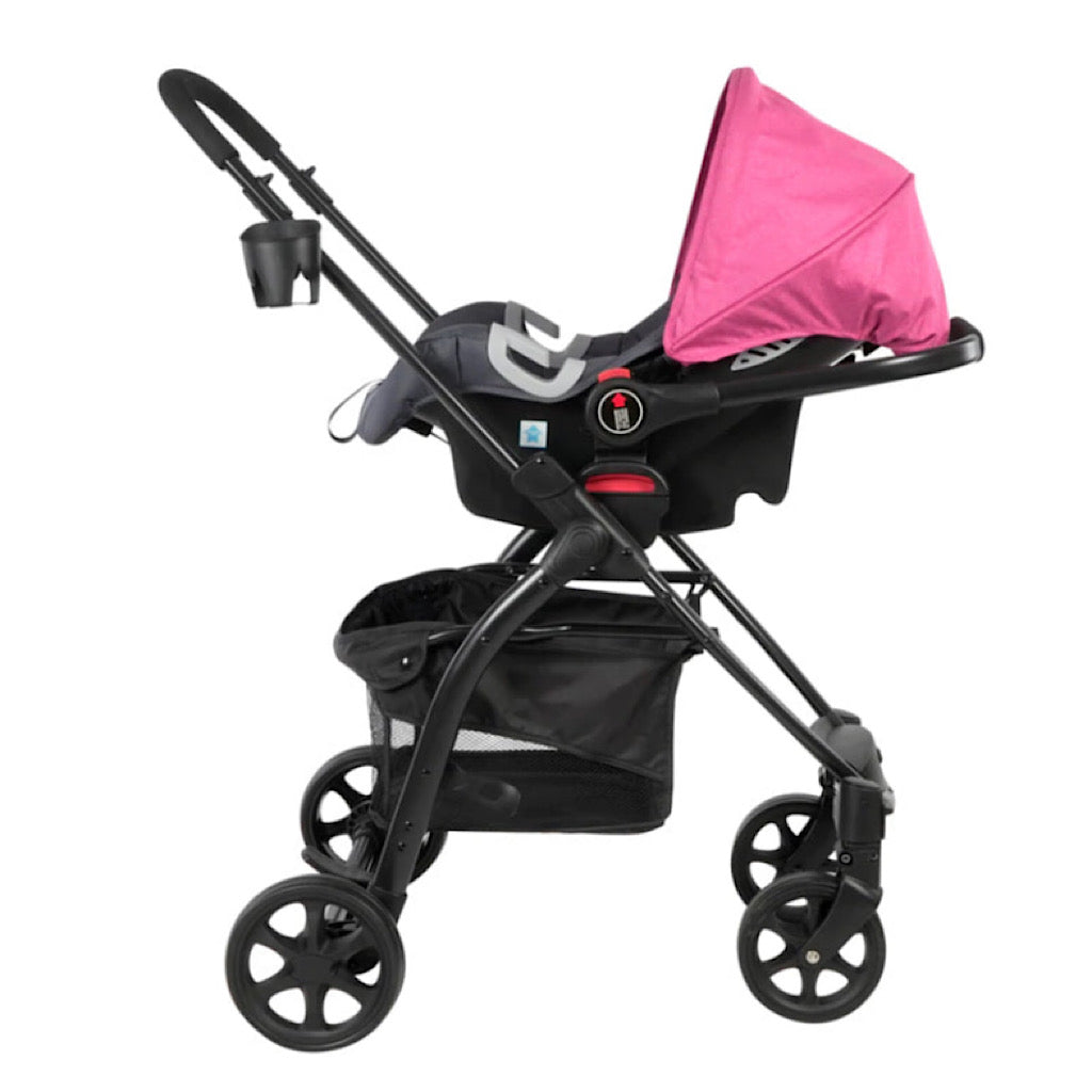 Carriola Prinsel prima ts portabebé rosa - JORHELITOS - JORHELITOS