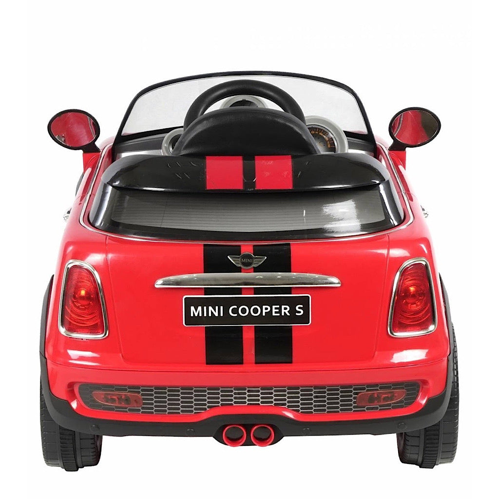 Auto eléctrico Prinsel mini cooper rojo - JORHELITOS - JORHELITOS