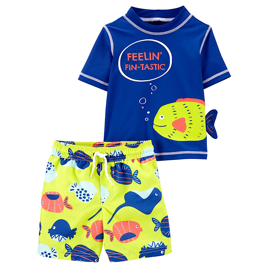 Traje de baño Carter’s 2 piezas animalitos - JORHELITOS - JORHELITOS