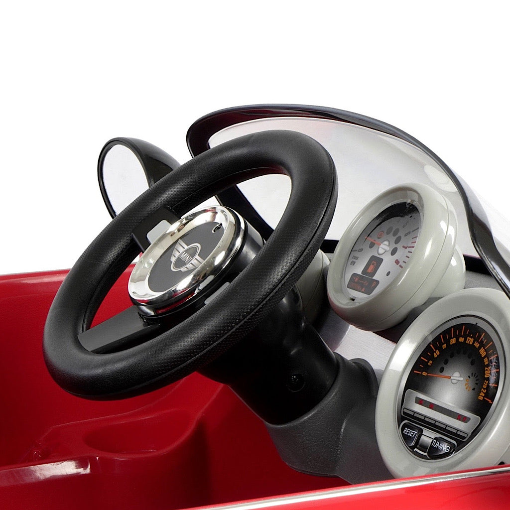 Auto eléctrico Prinsel mini cooper rojo - JORHELITOS - JORHELITOS