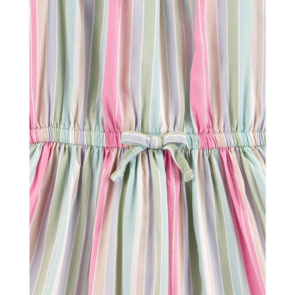 Vestido Oshkosh de rayas arcoíris - JORHELITOS - JORHELITOS