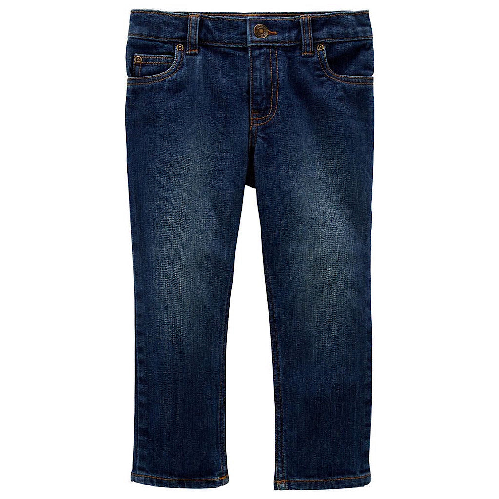 Pantalon Carter’s mezclilla azul fuerte para niño preescolar - JORHELITOS - JORHELITOS