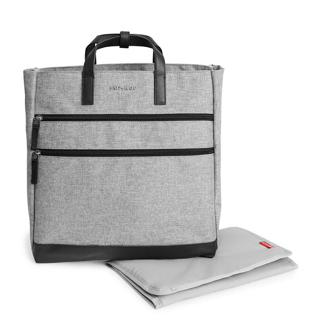 Mochila pañalera Skip Hop gris - JORHELITOS - JORHELITOS