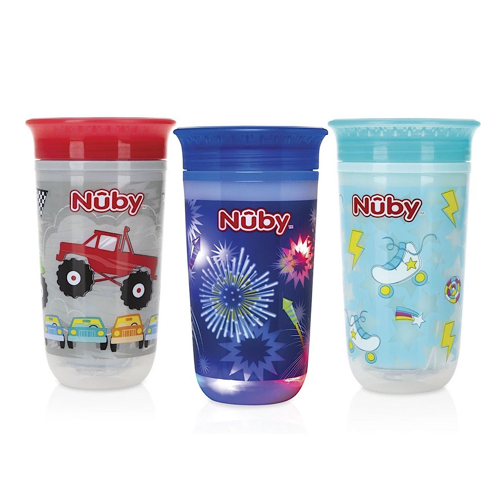 Vaso Nuby  luminoso térmico shine 360º - JORHELITOS - JORHELITOS