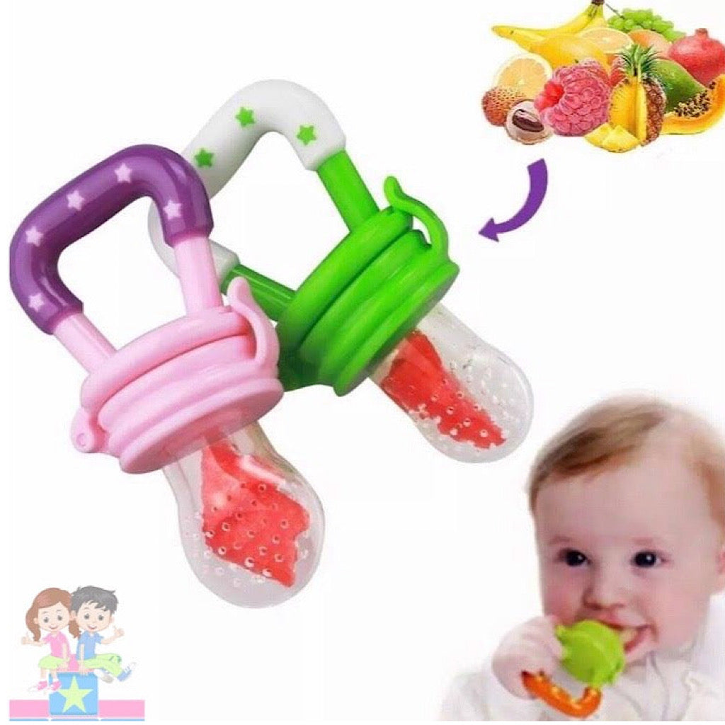 Chupon mordedera para fruta con seguro - JORHELITOS - JORHELITOS