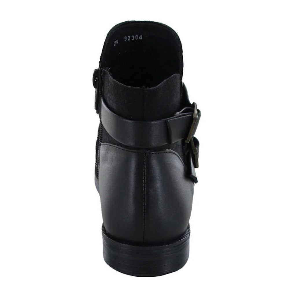 Botín negro doble habilla para niña Coqueta - JORHELITOS - JORHELITOS