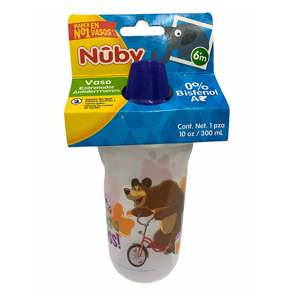 Vaso entrenador Nuby masha y oso +6m - JORHELITOS - JORHELITOS