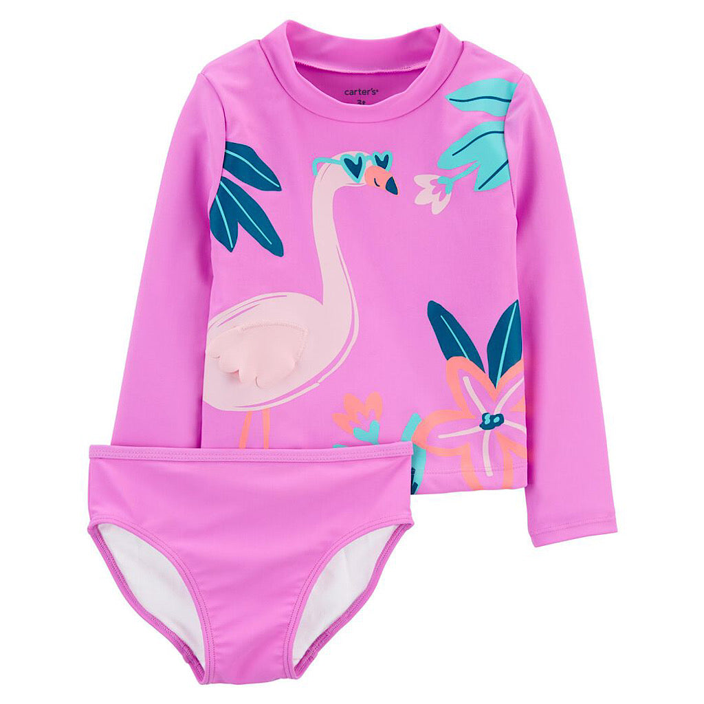 Traje de baño Carter’s flamenco para bebita - JORHELITOS - JORHELITOS