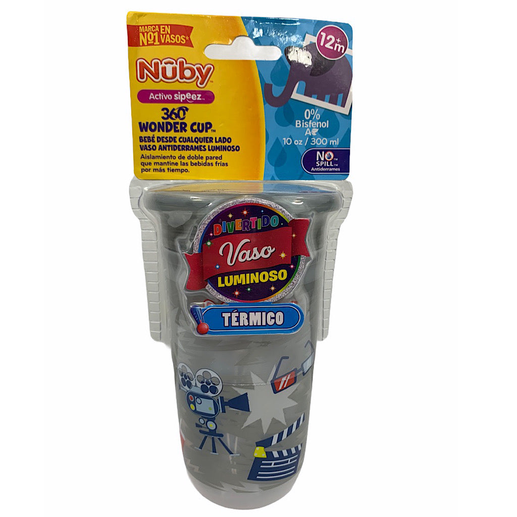 Vaso Nuby  luminoso térmico shine 360º - JORHELITOS - JORHELITOS